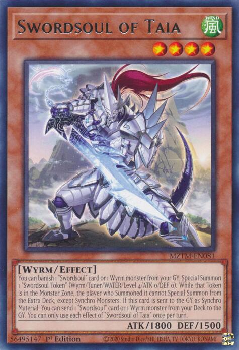Swordsoul of Taia [MZTM-EN081] Rare Yu-Gi-Oh!