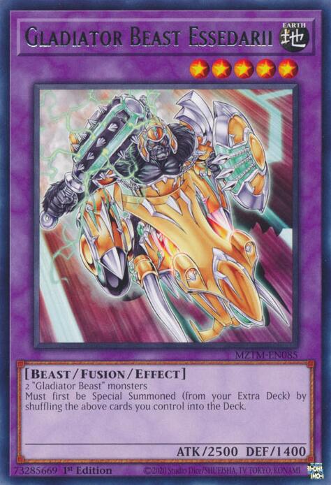 Gladiator Beast Essedarii [MZTM-EN085] Rare Yu-Gi-Oh!
