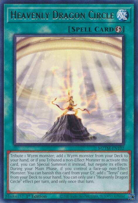 Heavenly Dragon Circle [MZTM-EN102] Rare Yu-Gi-Oh!