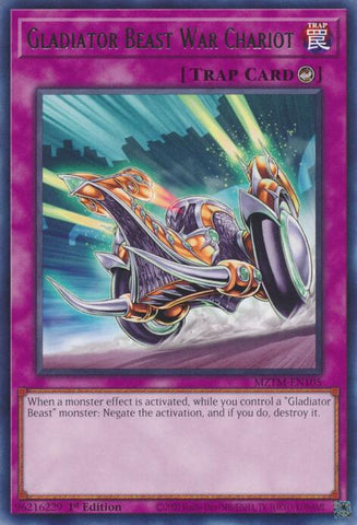 Gladiator Beast War Chariot [MZTM-EN105] Rare Yu-Gi-Oh!