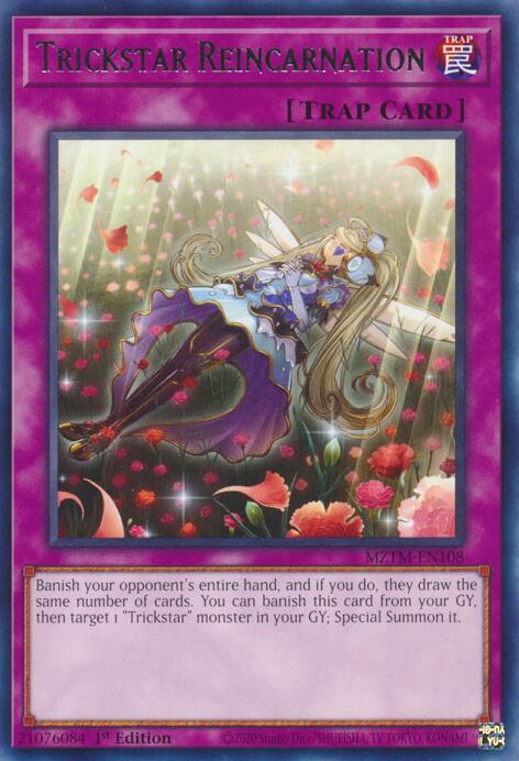Trickstar Reincarnation [MZTM-EN108] Rare Yu-Gi-Oh!