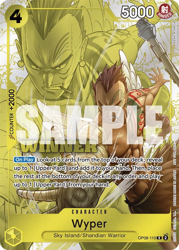 Wyper (Winner Pack 2025 Vol. 2) [One Piece Promotion Cards] Bandai