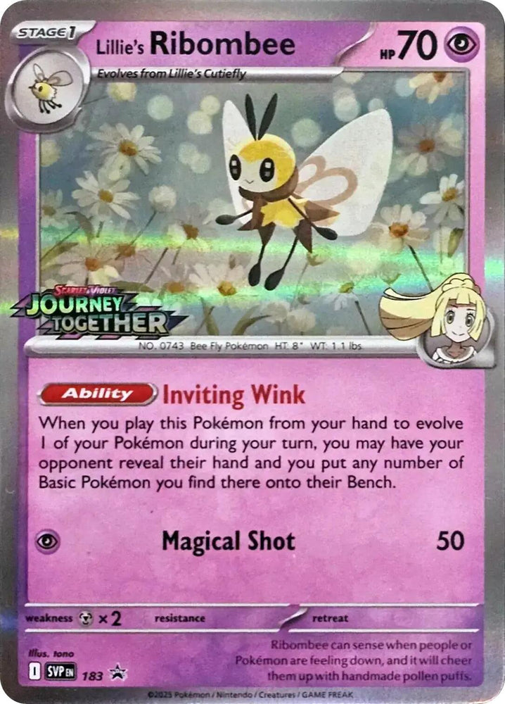 Lillie's Ribombee (183) [Scarlet & Violet: Black Star Promos] Pokémon