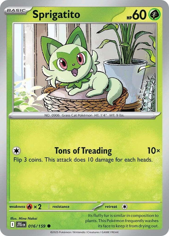 Sprigatito (016/159) [Scarlet & Violet: Journey Together] Pokémon