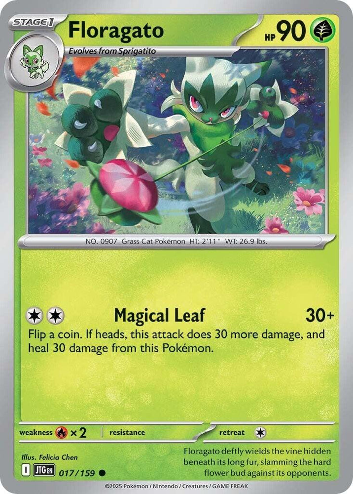 Floragato (017/159) [Scarlet & Violet: Journey Together] Pokémon