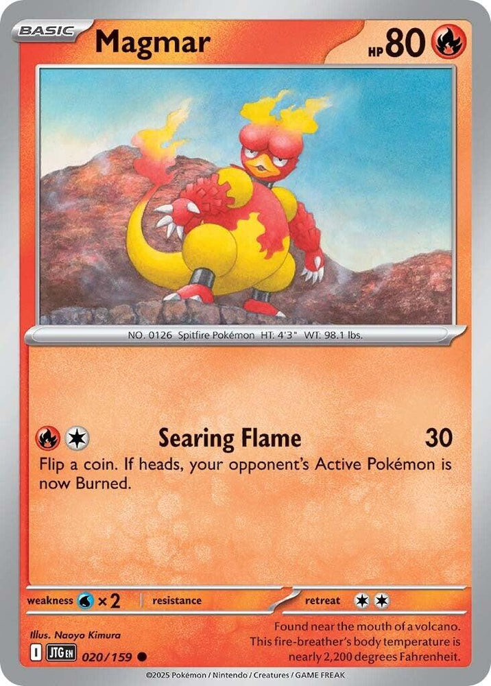 Magmar (020/159) [Scarlet & Violet: Journey Together] Pokémon