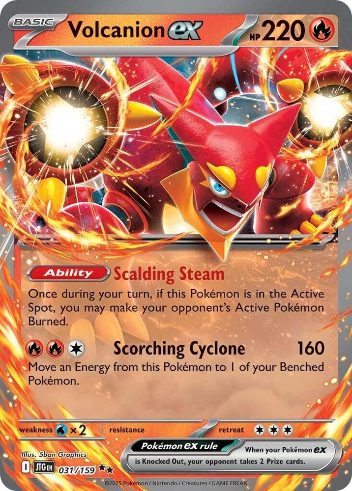Volcanion ex (031/159) [Scarlet & Violet: Journey Together] Pokémon