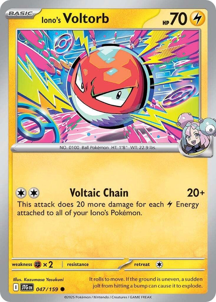 Iono's Voltorb (047/159) [Scarlet & Violet: Journey Together] Pokémon