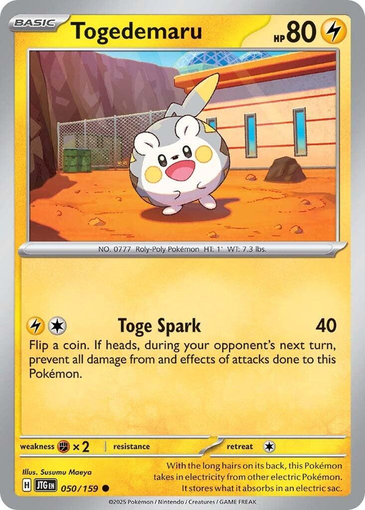 Togedemaru (050/159) [Scarlet & Violet: Journey Together] Pokémon