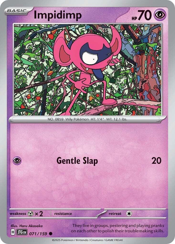 Impidimp (071/159) [Scarlet & Violet: Journey Together] Pokémon