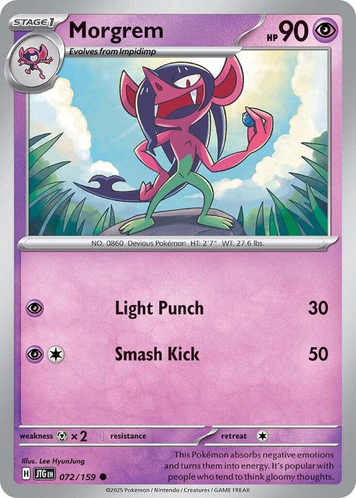 Morgrem (072/159) [Scarlet & Violet: Journey Together] Pokémon