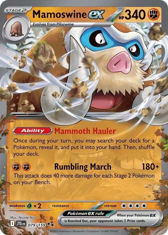 Mamoswine ex (079/159) [Scarlet & Violet: Journey Together] Pokémon