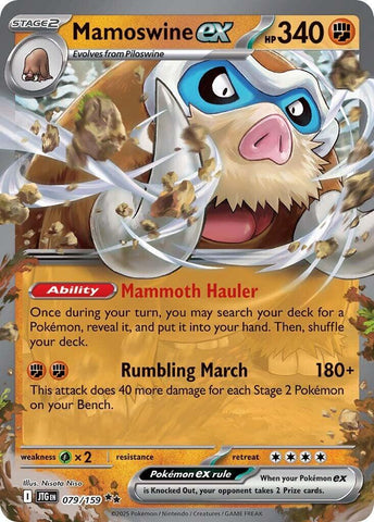 Mamoswine ex (079/159) [Scarlet & Violet: Journey Together] Pokémon
