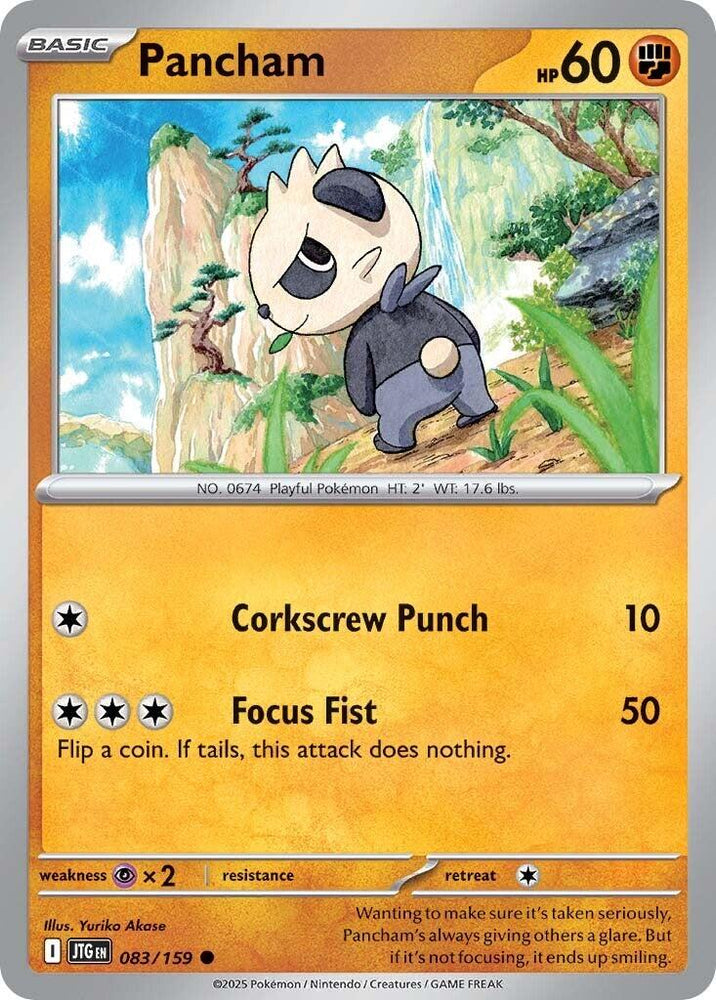 Pancham (083/159) [Scarlet & Violet: Journey Together] Pokémon