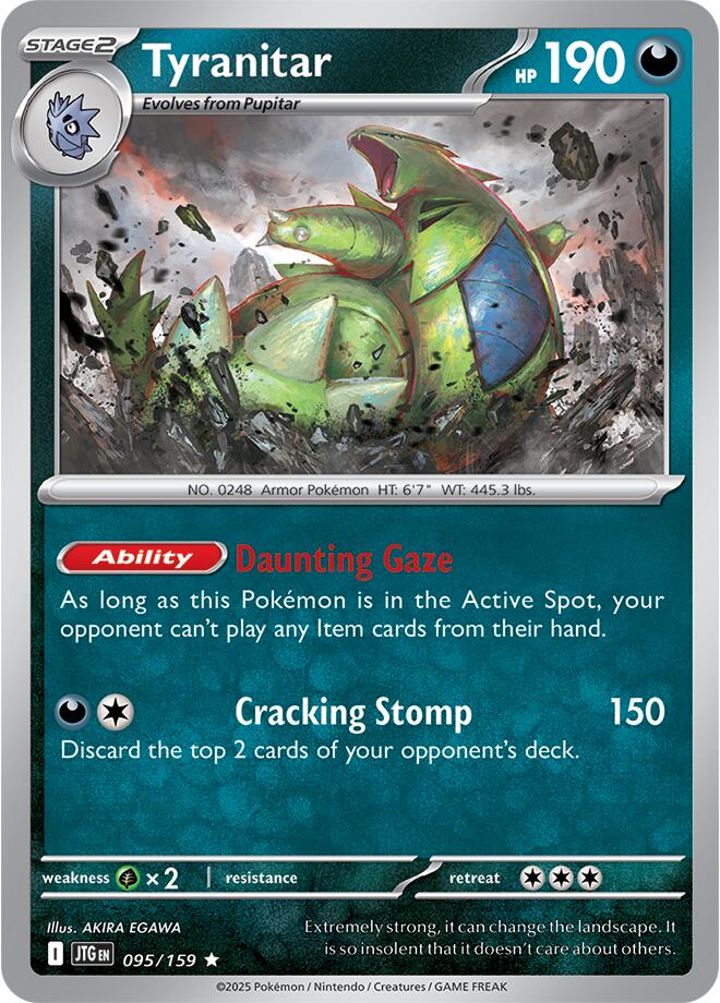 Tyranitar (095/159) [Scarlet & Violet: Journey Together] Pokémon