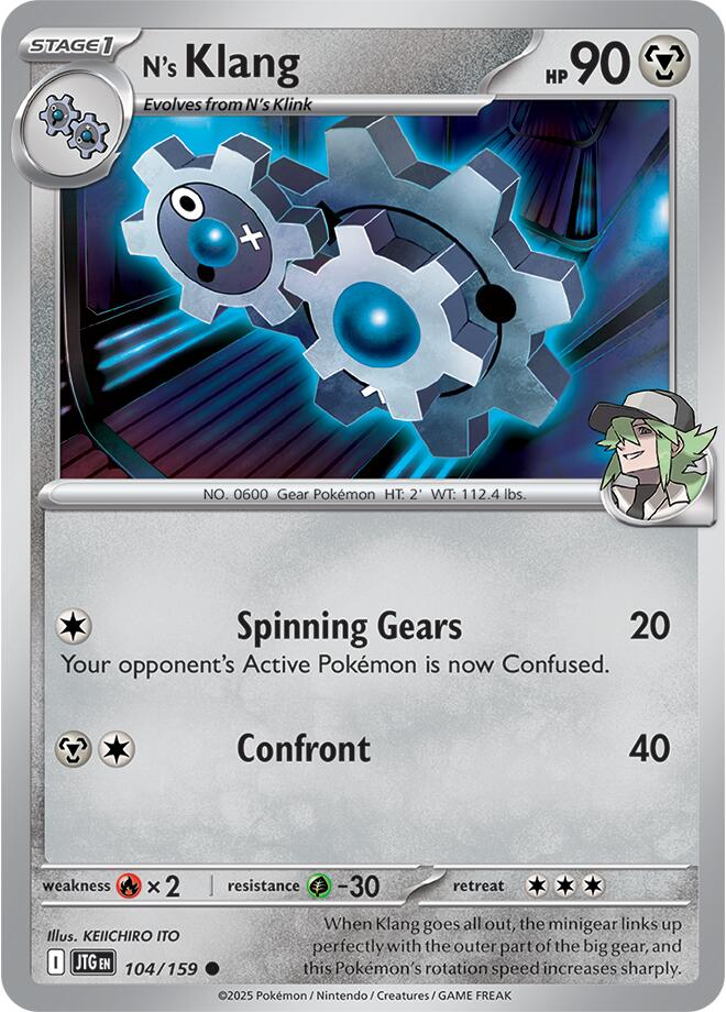 N's Klang (104/159) [Scarlet & Violet: Journey Together] Pokémon
