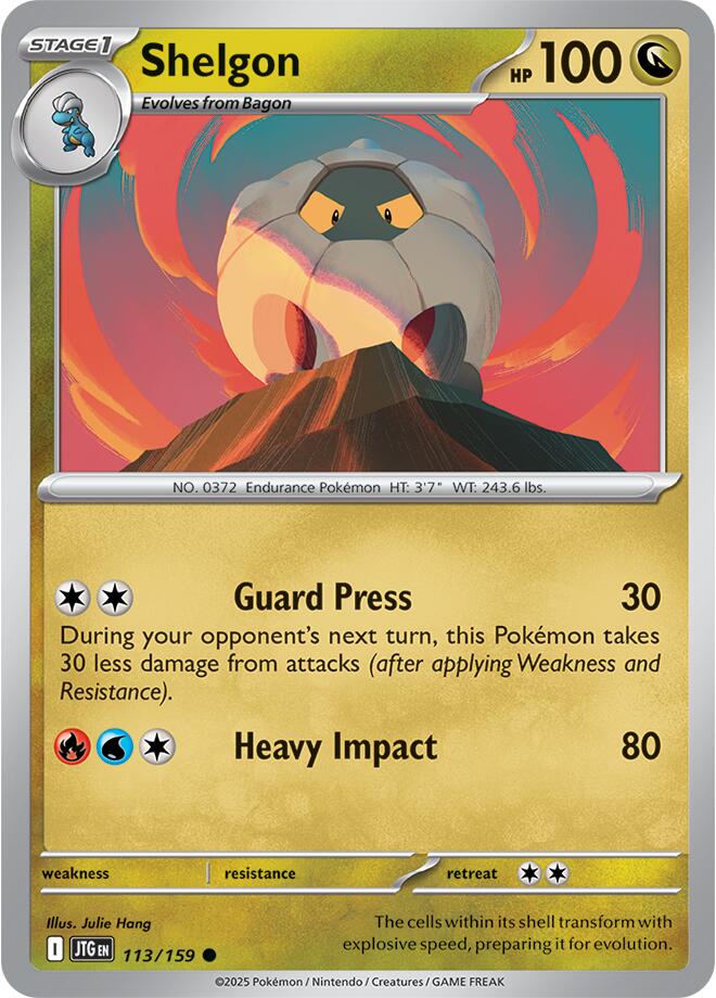 Shelgon (113/159) [Scarlet & Violet: Journey Together] Pokémon