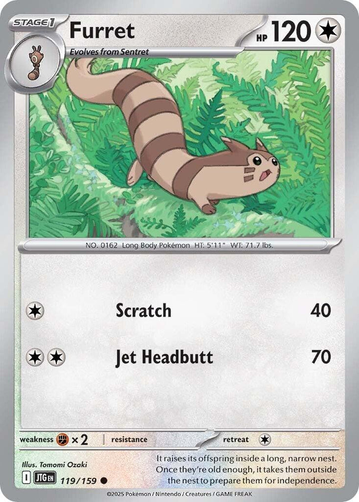 Furret (119/159) [Scarlet & Violet: Journey Together] Pokémon