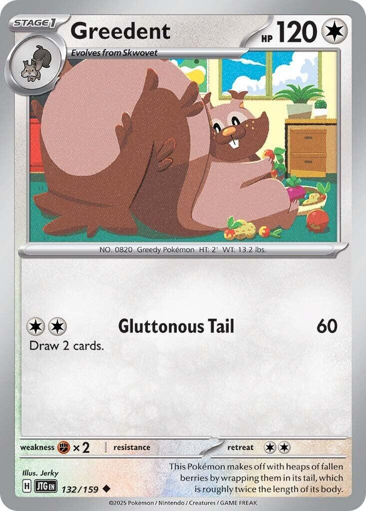 Greedent (132/159) [Scarlet & Violet: Journey Together] Pokémon