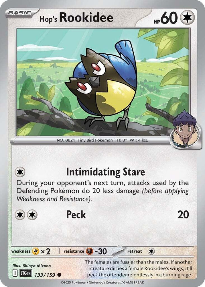 Hop's Rookidee (133/159) [Scarlet & Violet: Journey Together] Pokémon