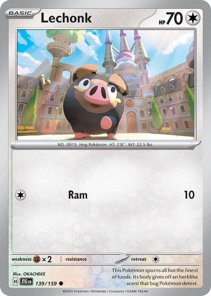 Lechonk (139/159) [Scarlet & Violet: Journey Together] Pokémon