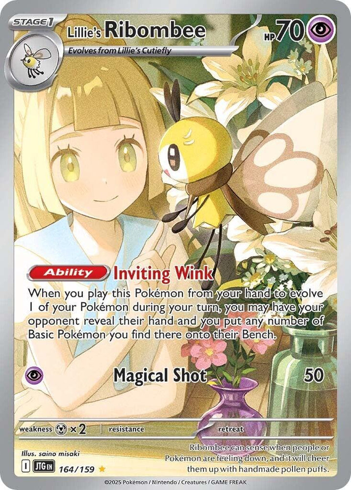Lillie's Ribombee (164/159) [Scarlet & Violet: Journey Together] Pokémon