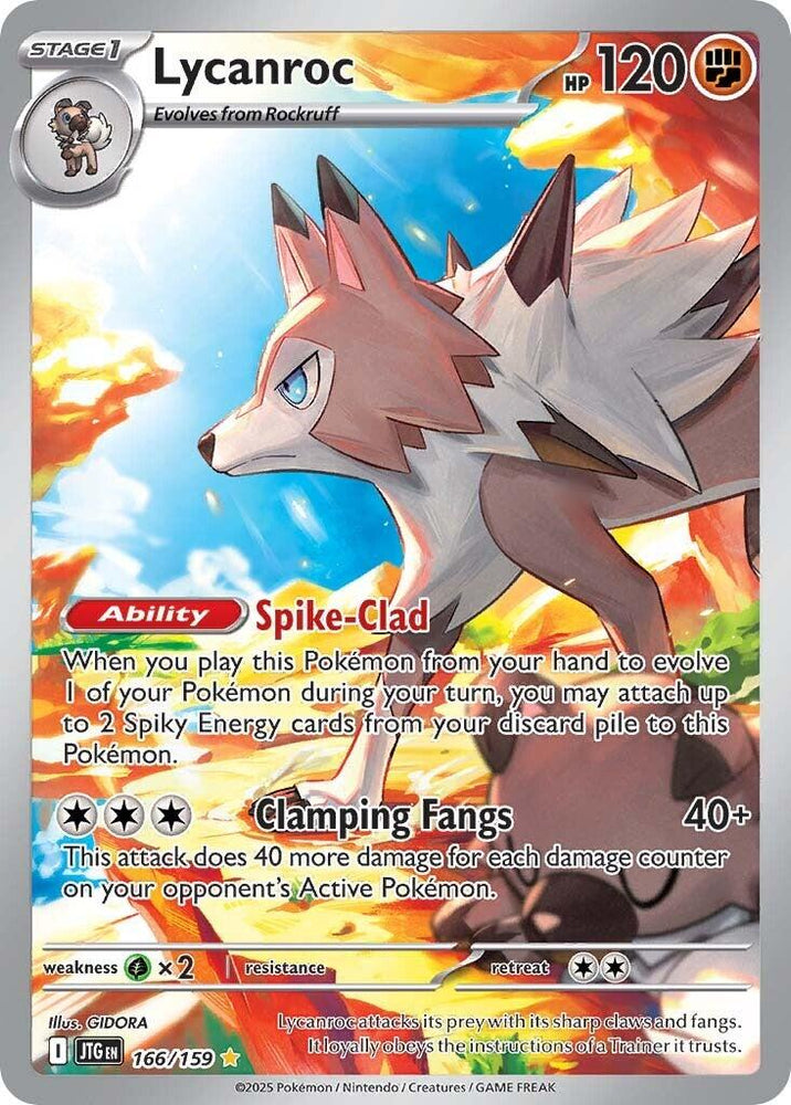 Lycanroc (166/159) [Scarlet & Violet: Journey Together] Pokémon