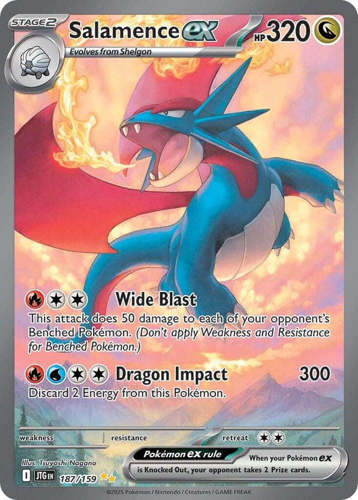 Salamence ex (187/159) [Scarlet & Violet: Journey Together] Pokémon
