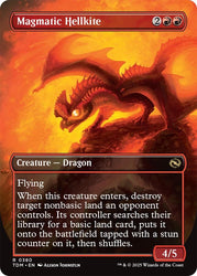 Magmatic Hellkite (Borderless) [Tarkir: Dragonstorm] Magic: The Gathering