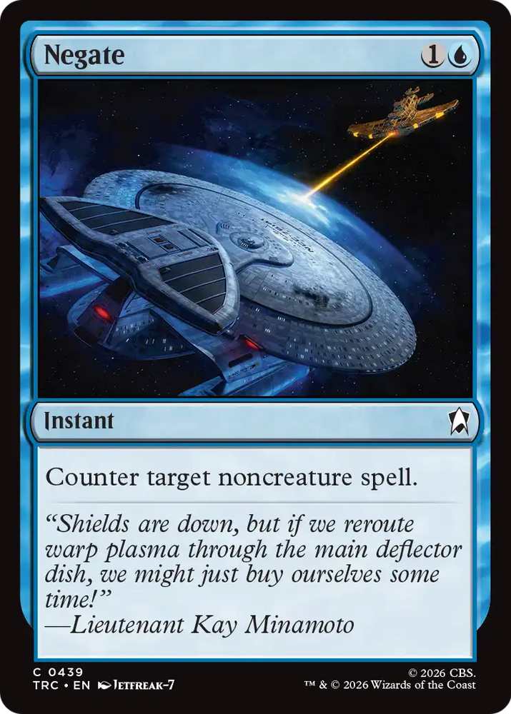 Negate [Star Trek Commander] Magic: The Gathering