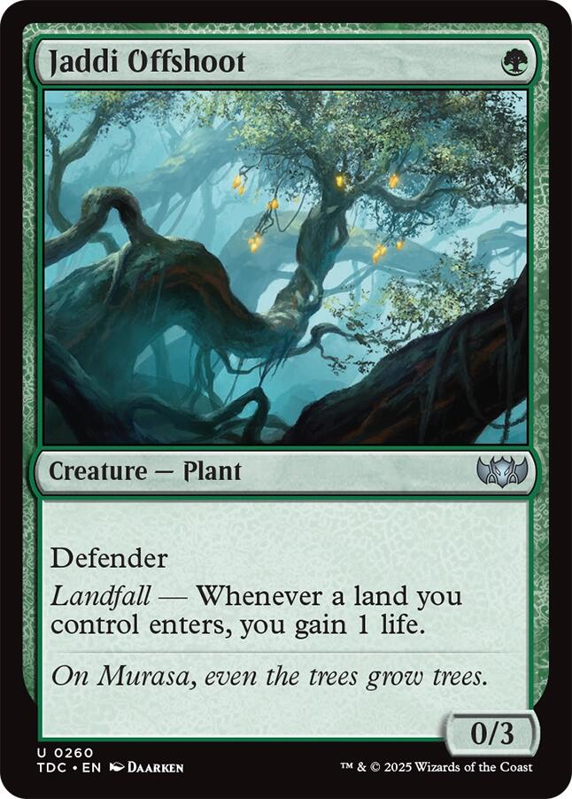 Jaddi Offshoot [Tarkir: Dragonstorm Commander] Magic: The Gathering