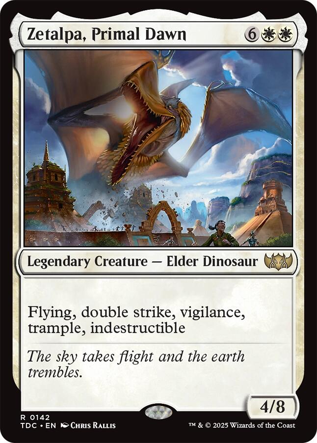 Zetalpa, Primal Dawn [Tarkir: Dragonstorm Commander] Magic: The Gathering