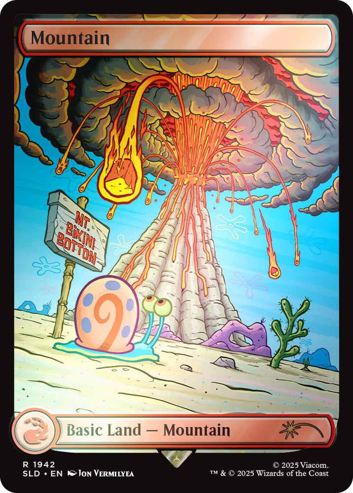 Mountain (1942) (Rainbow Foil) [Secret Lair Drop Series] Magic: The Gathering