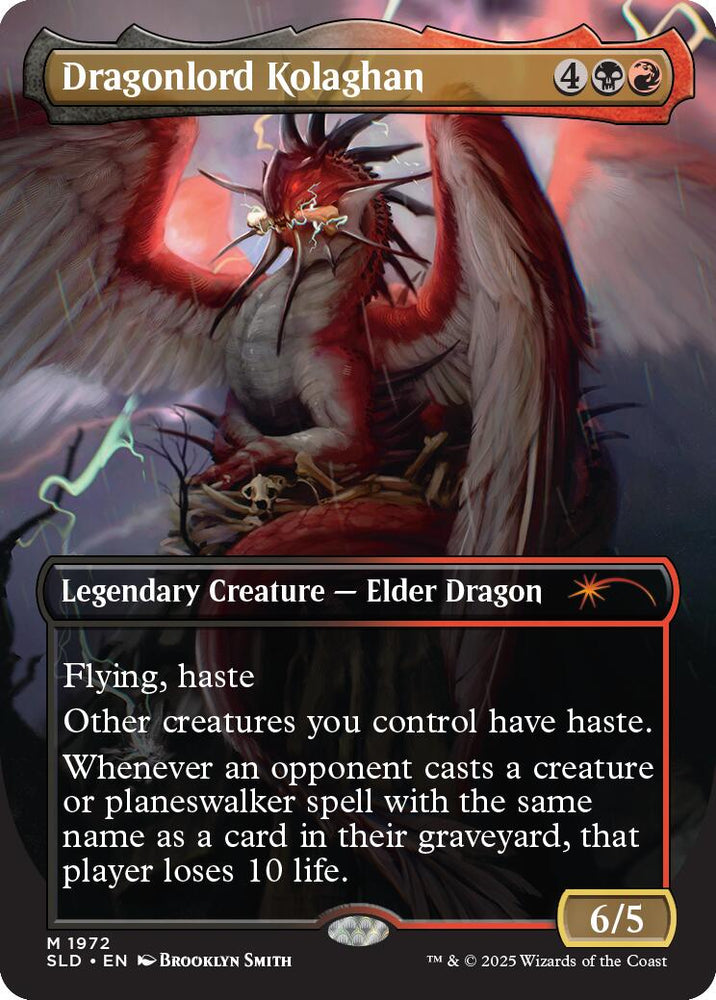 Dragonlord Kolaghan (1972) [Secret Lair Drop Series] Magic: The Gathering