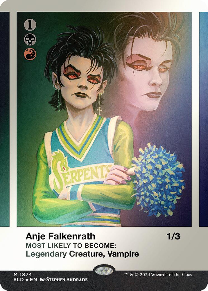 Anje Falkenrath (Rainbow Foil) [Secret Lair Drop Series] Magic: The Gathering