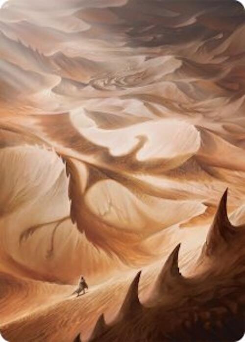 Plains Art Card (30/54) [Tarkir: Dragonstorm Art Series] Magic: The Gathering