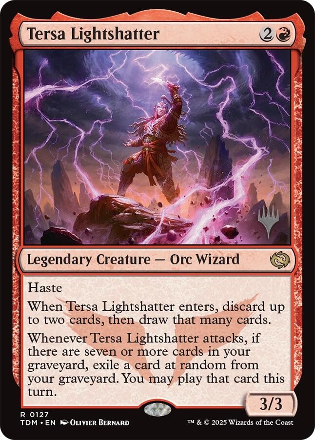 Tersa Lightshatter [Tarkir: Dragonstorm Promos] Magic: The Gathering
