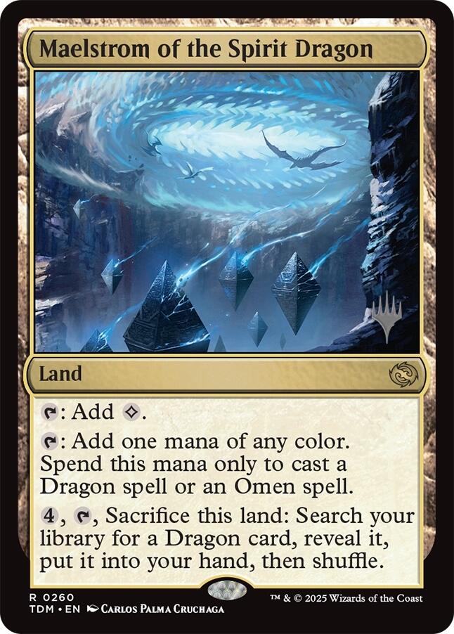 Maelstrom of the Spirit Dragon [Tarkir: Dragonstorm Promos] Magic: The Gathering