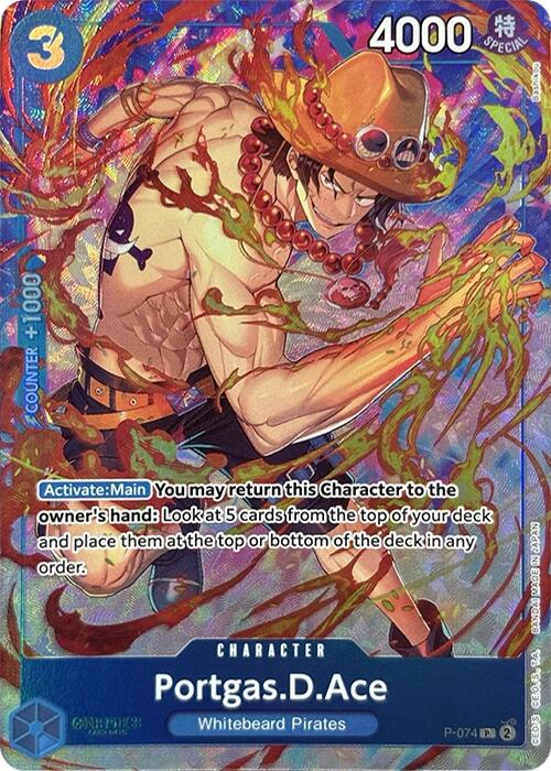 Portgas.D.Ace (Premium Card Collection -Best Selection Vol. 3-) [One Piece Promotion Cards] Bandai