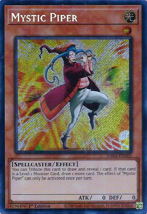 Mystic Piper [RA04-EN005] Secret Rare Yu-Gi-Oh!