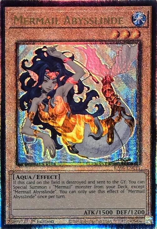 Mermail Abysslinde [RA04-EN011] Prismatic Ultimate Rare Yu-Gi-Oh!