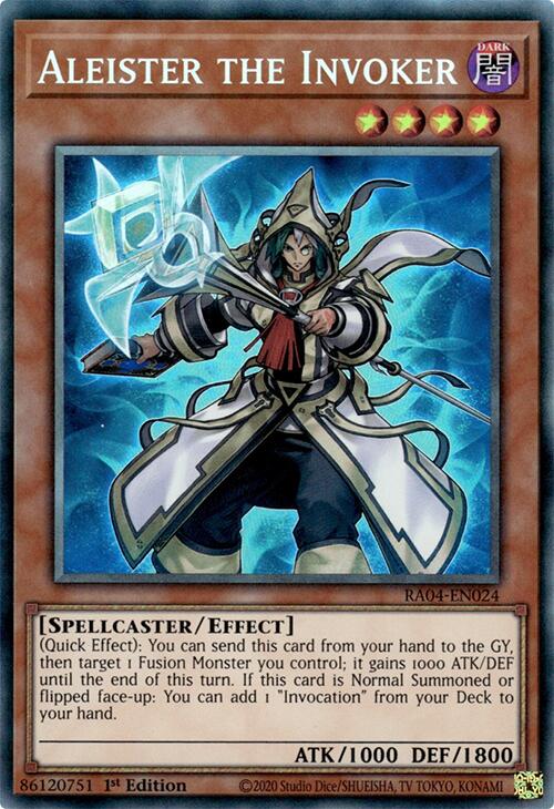 Aleister the Invoker (Alternate Art) [RA04-EN024] Prismatic Collector's Rare Yu-Gi-Oh!