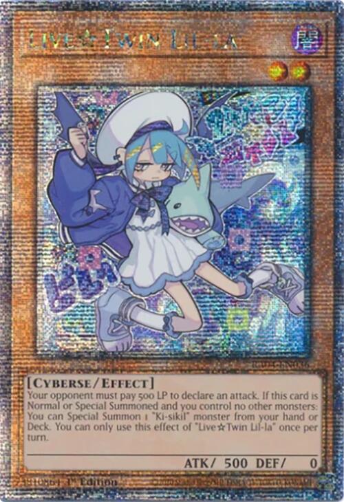 LiveTwin Lil-la [RA04-EN036] Quarter Century Secret Rare Yu-Gi-Oh!