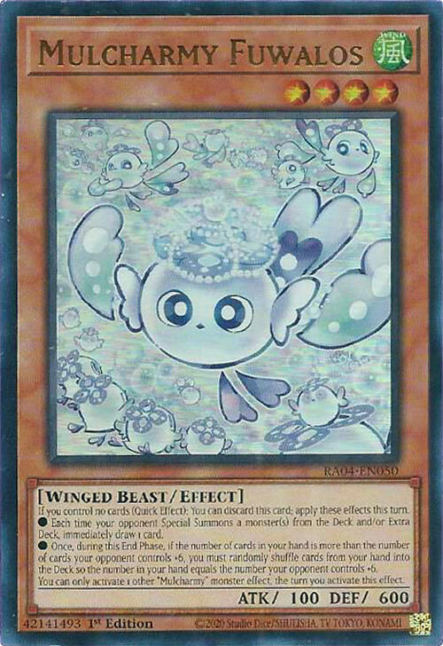 Mulcharmy Fuwalos [RA04-EN050] Ultra Rare Yu-Gi-Oh!
