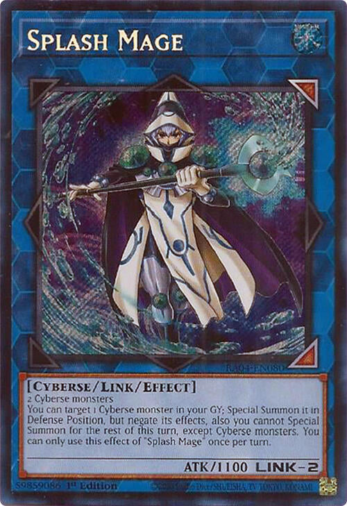 Splash Mage [RA04-EN080] Secret Rare Yu-Gi-Oh!