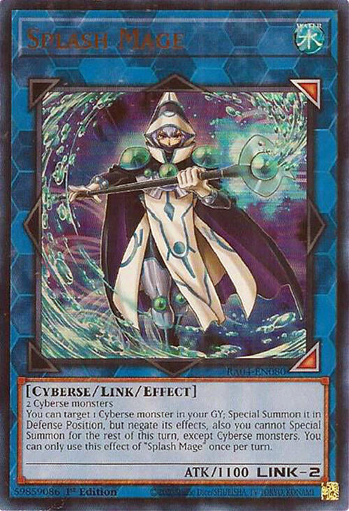 Splash Mage [RA04-EN080] Ultra Rare Yu-Gi-Oh!