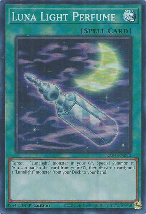 Luna Light Perfume [RA04-EN090] Super Rare Yu-Gi-Oh!