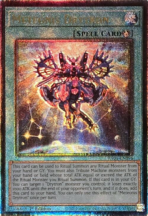 Meteonis Drytron [RA04-EN096] Prismatic Ultimate Rare Yu-Gi-Oh!