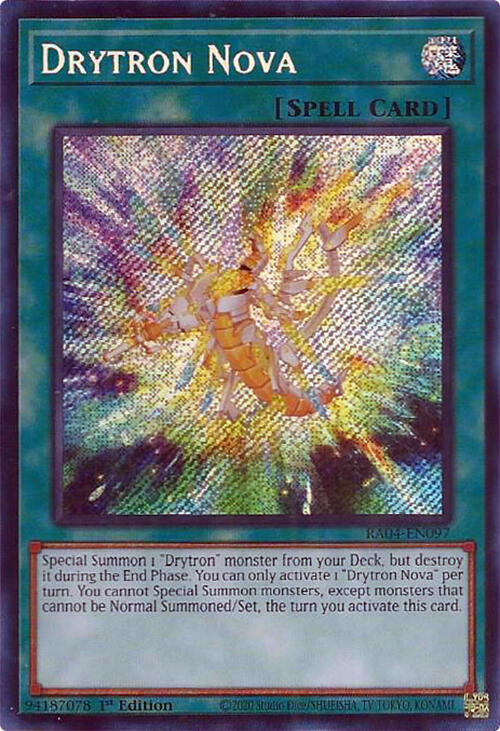 Drytron Nova [RA04-EN097] Secret Rare Yu-Gi-Oh!