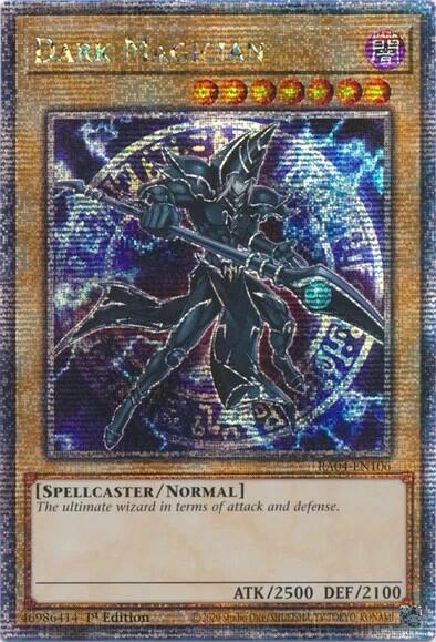 Dark Magician (7th Art) [RA04-EN106] Quarter Century Secret Rare Yu-Gi-Oh!